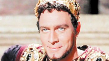 Christopher Plummer. Como el emperador romano Cómodo.