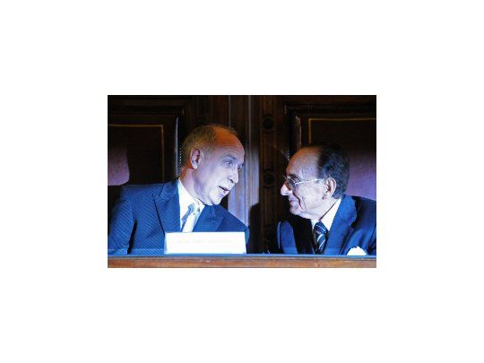 Ricardo Lorenzetti y Carlos Fayt.