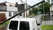 El temporal generó varios cortes de luz en el AMBA.
