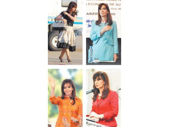 Esta semana Cristina de Kirchner rompió con el estilo sobrio que tuvo en los últimos días, con un look que raya lo adolescente. Como la falda aniñada que vistió el lunes o los colores llamativos que usó el miércoles y el jueves.