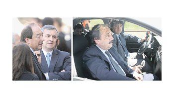 ámbito.com | Ernesto Sanz y Gerardo Morales encabezaron la comitiva radical a la Casa Rosada. No tuvieron contacto con Cristina de Kirchner. Ricardo Alfonsín fue por su lado y desató una interna en el partido.