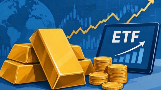 Los ETF de oro globales atrajeron u$s10.000 millones en setiembre pasado.