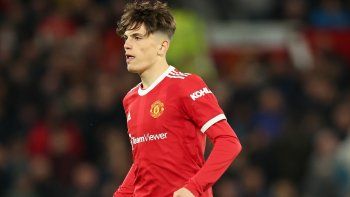Alejandro Garnacho hizo su debut en Manchester United.