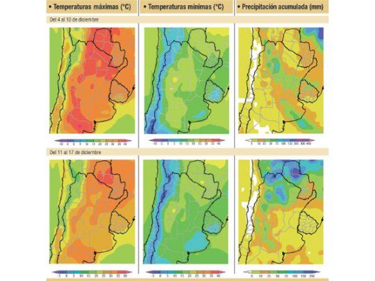 Los vientos del norte traerán ola de calor en el área agrícola