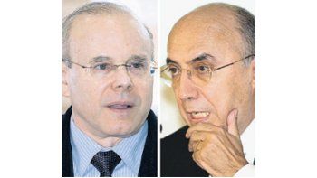 Guido Mantega y Henrique Meirelles, personajes centrales de las especulaciones sobre el gabinete de Dilma Rousseff.