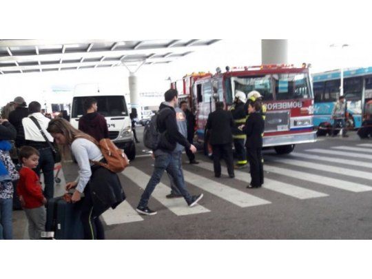 Aeropuerto internacional de Ezeiza.