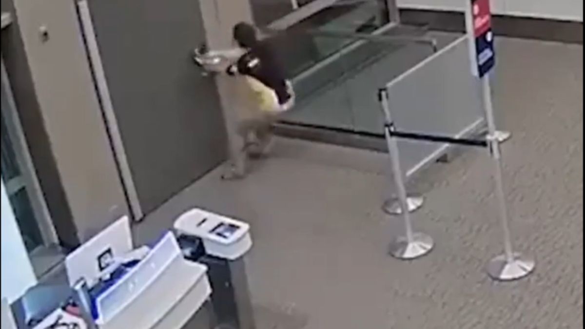 a man was sucked into a plane turbine