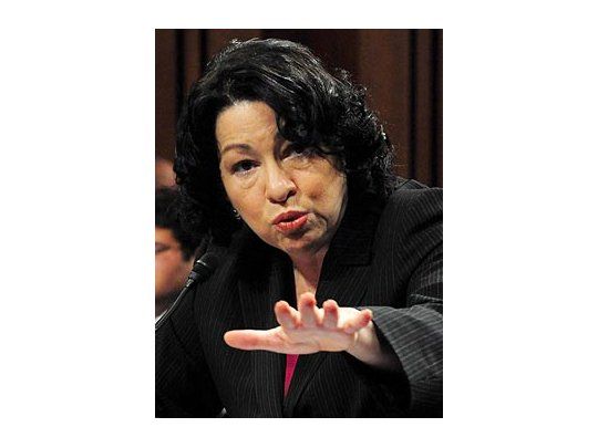 Sonia Sotomayor.