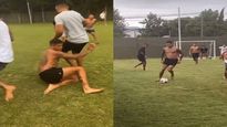 Marcos Rojo, en un polémico video.&nbsp;