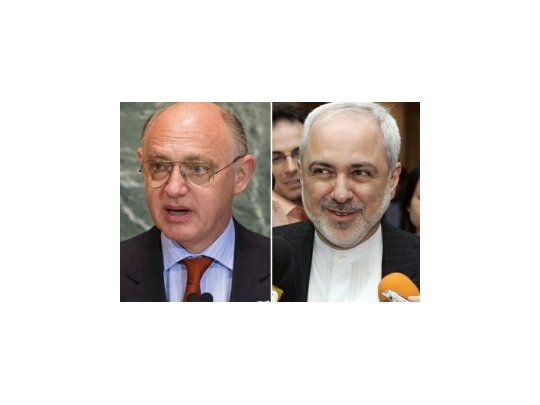 Héctor Timerman y Javad Zarif.