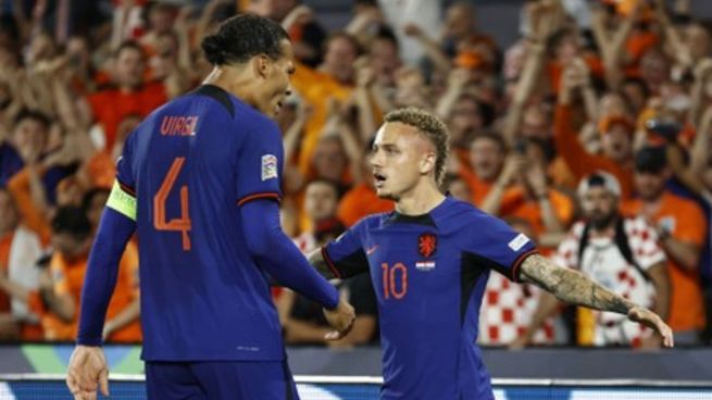 Van Dijk y Noa Lang, listos para el Mundial 2026 con Países Bajos