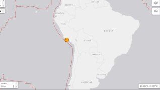 Tras el sismo se registraron cuatro réplicas con magnitudes entre 4,0 y 4,6 en la región de Arequipa.