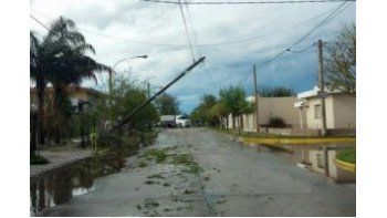 El sitio más afectado fue la localidad cordobesa de Tránsito.