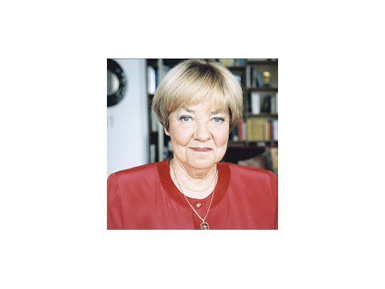 María Elena Walsh, fallecida ayer en Buenos Aires a los 80 años: sus letras forman ya parte del acervo de la cultura popular de la Argentina.