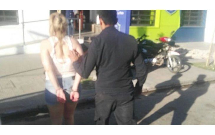 Fue detenida en La Plata tras pelear con su pareja en la vía pública