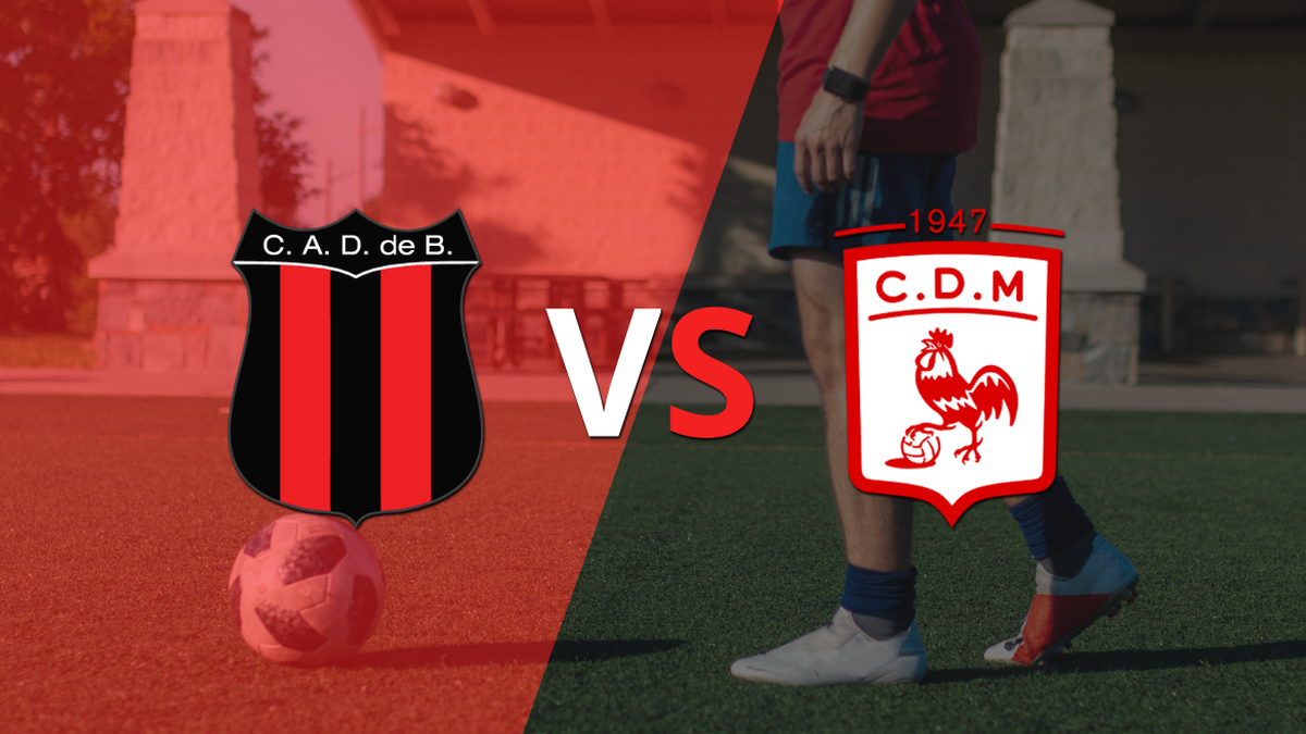 The match between Def begins.  of Belgrano and Dep. Morón