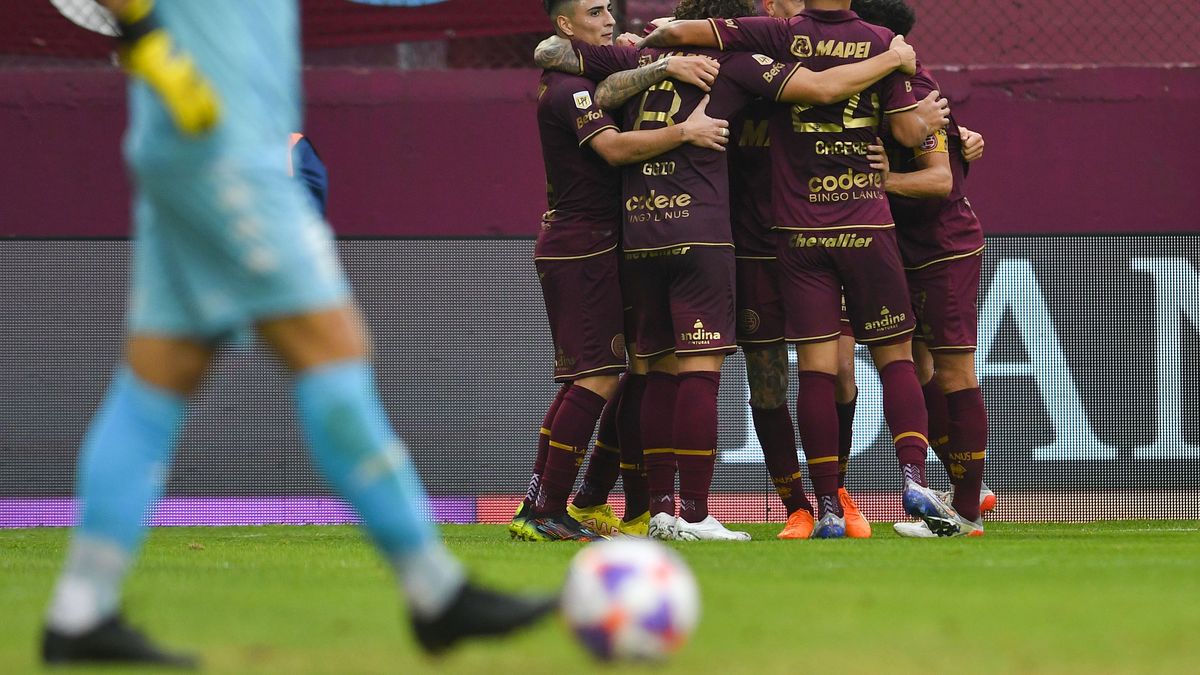 Lanús and a suffered triumph that serves him at both ends