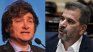 Javier Milei y Cristian Ritondo.  Javier Milei y Cristian Ritondo.