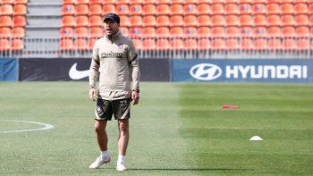 Simeone podría ganar se segunda Liga de España al frente de Atlético de Madrid.