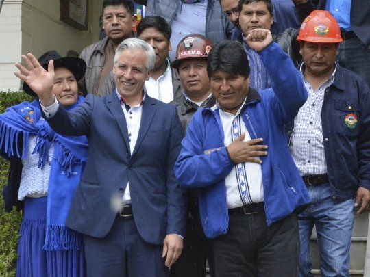 &Aacute;lvaro Garc&iacute;a Linera asegur&oacute; que de no ser por Alberto Fern&aacute;ndez y el gobierno mexicano, Evo Morales estar&iacute;a muerto o secuestrado.