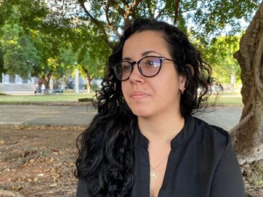 La corresponsal en Cuba del diario español ABC, Camila Acosta.