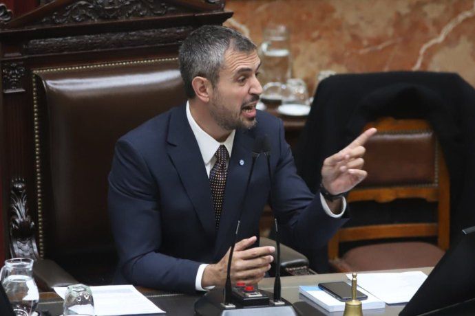 Martín Menem, presidente de la Cámara de Diputados. Martín Menem, presidente de la Cámara de Diputados.
