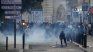 protests in france: a burning car was thrown against the house of a mayor protests in france: a burning car was thrown against the house of a mayor