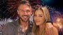 Martín Demichelis, River coach, with his partner, Evangelina Anderson.