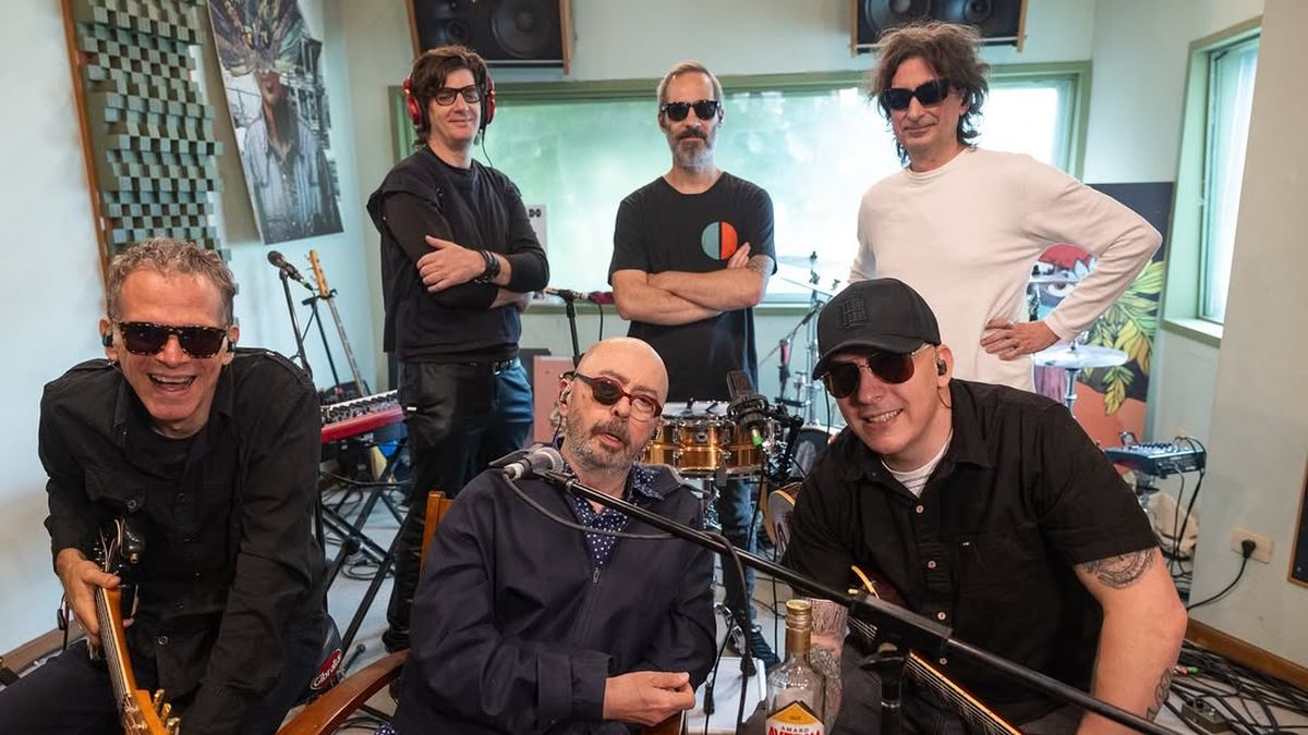 El Indio Solari de regreso: volvió a grabar con los Fundamentalistas del Aire Acondicionado