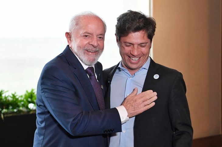 Axel Kicillof viajó a México para la asunción de la presidenta Claudia Sheinbaum y se reunió con el mandatario brasileño, Lula Da Silva. Axel Kicillof viajó a México para la asunción de la presidenta Claudia Sheinbaum y se reunió con el mandatario brasileño, Lula Da Silva.