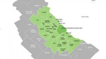Diez municipios bonaerenses acumulan el 60 por ciento de casos de la Provincia.