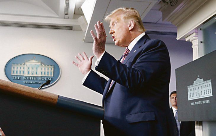 IN FRAGANTI. La revelación de la virtual inexistencia de pagos impositivos de Donald Trump irrumpe como un hecho potencialmente revulsivo en la campaña electoral.