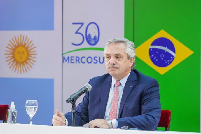 Alberto Fernández participará este jueves de la cumbre del Mercosur en Paraguay