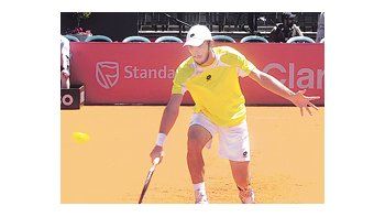 Leonardo Mayer se despidió del ATP de Buenos Aires y anunció que no está preparado para afrontar el primer enfrentamiento de la Davis.