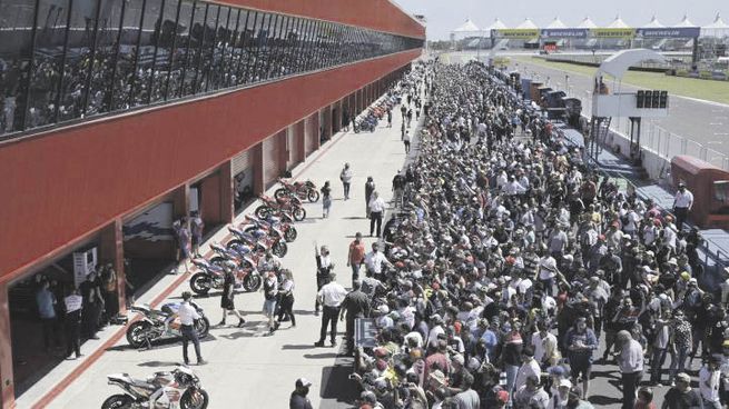 Regreso. El MotoGP vuelve a la Argentina tras un año de ausencia. 