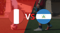 final de la primera etapa en el coloso victoriano, con victoria de peru por 2 a 0