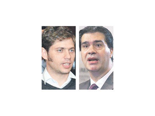 Axel Kicillof y Jorge Capitanich