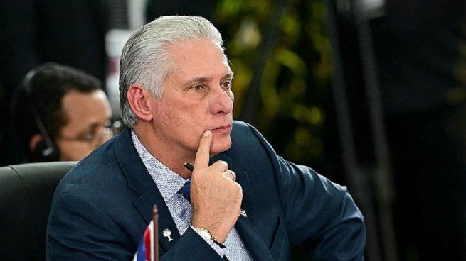 Díaz-Canel se refirió a la crisis en su país tras el bloqueo de EEUU como una guerra económica contra todo el pueblo cubano.