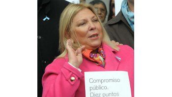 Elisa Carrió.