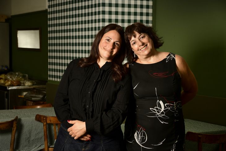 Mother and daughter, in charge of the Liliana Helueni restaurant. Mother and daughter, in charge of the Liliana Helueni restaurant.