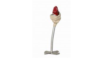 ámbito.com | “lengua”. Una de las obras de Alberto Heredia que se ven en la muestra de Del Infinito.