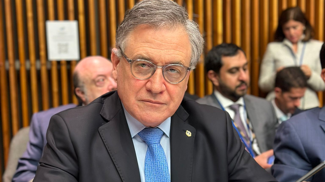 Omar Paganini, ministro de Relaciones Exteriores.