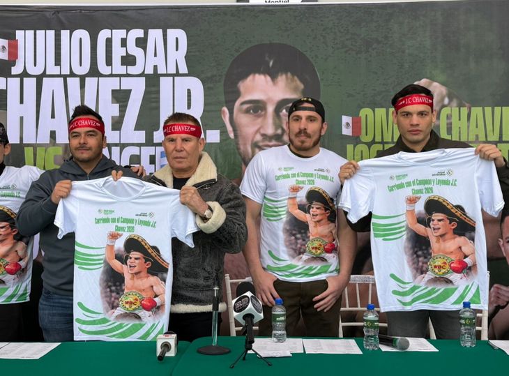 “Dinastía Chávez” marca su regreso y mantiene vigente el apellido más emblemático del boxeo. Será el 24 de enero en la Arena de Potosí. “Dinastía Chávez” marca su regreso y mantiene vigente el apellido más emblemático del boxeo. Será el 24 de enero en la Arena de Potosí.