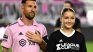 Messi went out onto the playing field with Harper, David Beckham's daughter Messi went out onto the playing field with Harper, David Beckham's daughter