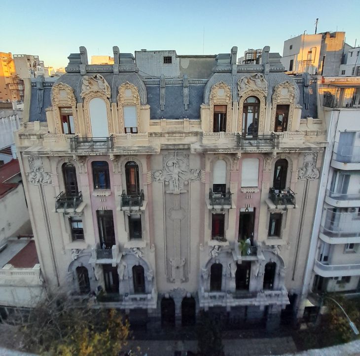 Una fachada única en Buenos Aires 