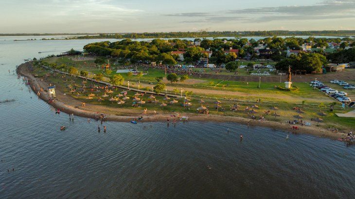 Playa Grande en Federación, otro lugar muy elegido por quienes priorizan vacacionar cerca de las termas Playa Grande en Federación, otro lugar muy elegido por quienes priorizan vacacionar cerca de las termas