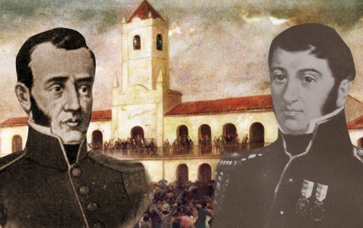 Domingo French y Antonio Beruti.&nbsp;