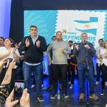 Sergio Zilloto celebró la victoria del peronismo en La Pampa. Sergio Zilloto celebró la victoria del peronismo en La Pampa.