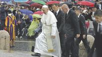 il nostro papa. El papa Francisco en una escena del nuevo film.