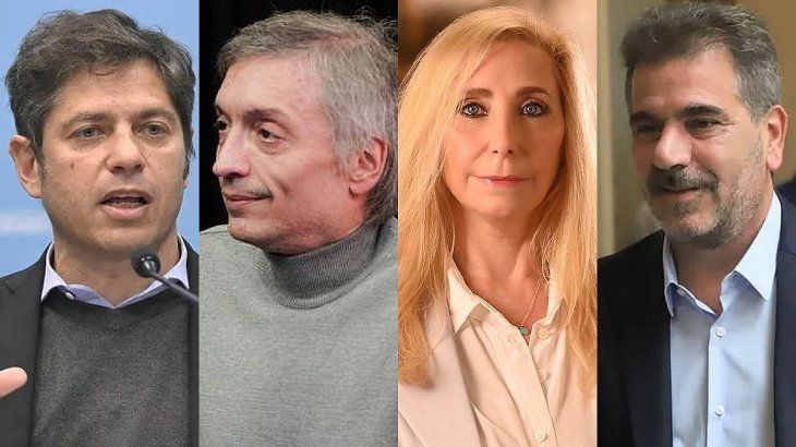 Kicillof, Máximo Kirchner, Karina Milei y Cristian Ritondo, los grandes jugadores de las elecciones del 7 de septiembre en la provincia de Buenos Aires. Kicillof, Máximo Kirchner, Karina Milei y Cristian Ritondo, los grandes jugadores de las elecciones del 7 de septiembre en la provincia de Buenos Aires.